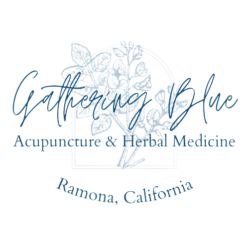 Gathering Blue Acupuncture Logo